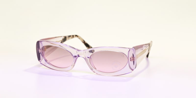 Прозрачные солнцезащитные очки